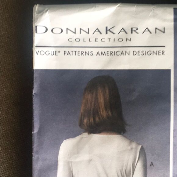 Vogue Pattern #1378 Donna Karan - Picture 2 of 5